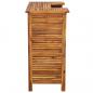 Preview: Bartisch 110x50x105 cm Massivholz Akazie