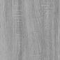 Preview: Bücherregal Grau Sonoma 80x33x70,5 cm Holzwerkstoff und Stahl