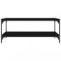 Preview: Couchtisch Schwarz 100x50x40 cm Holzwerkstoff