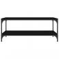 Preview: Couchtisch Schwarz 80x50x40 cm Holzwerkstoff