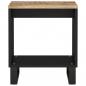Preview: Couchtisch 40x31x46 cm Massivholz Mango & Holzwerkstoff