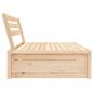 Preview: Garten-Mittelsofa 120x80 cm Massivholz Kiefer