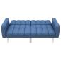 Preview: Schlafsofa Blau Stoff