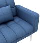 Preview: Schlafsofa Blau Stoff