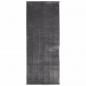 Preview: Teppich HUARTE Kurzflor Weich und Waschbar Anthrazit 80x200 cm