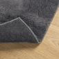 Preview: Teppich HUARTE Kurzflor Weich und Waschbar Anthrazit 160x230 cm