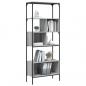 Preview: Bücherregal 5 Böden Grau Sonoma 76x33x188,5 cm Holzwerkstoff