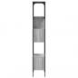 Preview: Bücherregal 5 Böden Grau Sonoma 76x33x188,5 cm Holzwerkstoff