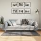 Preview: ARDEBO.de - Teppich HUARTE Kurzflor Weich und Waschbar Anthrazit 80x150 cm
