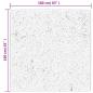 Preview: Teppich HUARTE Kurzflor Weich und Waschbar Anthrazit 160x160 cm