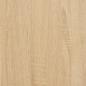 Preview: Schuhbank Sonoma-Eiche 62x32x50 cm Holzwerkstoff