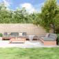 Preview: ARDEBO.de - 6-tlg. Garten-Lounge-Set Massivholz Douglasie
