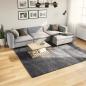 Preview: ARDEBO.de - Teppich HUARTE Kurzflor Weich und Waschbar Anthrazit 240x240 cm