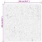 Preview: Teppich HUARTE Kurzflor Weich und Waschbar Anthrazit 240x240 cm