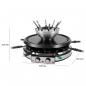 Preview: ProfiCook Raclette-/Fonduekombination PC-RG/FD 1245, 1900 W, Edelstahl (501245)