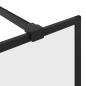 Preview: Duschwand für Begehbare Dusche mit Klarem ESG-Glas 140x195 cm