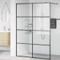 Preview: Duschwand für Begehbare Dusche mit Klarem ESG-Glas 140x195 cm