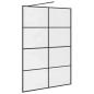 Preview: Duschwand für Begehbare Dusche mit Klarem ESG-Glas 140x195 cm