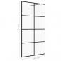 Preview: Duschwand für Begehbare Dusche mit Klarem ESG-Glas 140x195 cm
