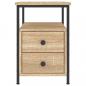 Preview: Nachttisch Sonoma-Eiche 34x35,5x50 cm Holzwerkstoff