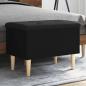 Preview: ARDEBO.de - Sitzbank mit Stauraum Schwarz 62x42x46 cm Holzwerkstoff