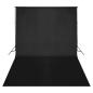Preview: Fotostudio-Set mit Beleuchtung, Hintergrund und Reflektor