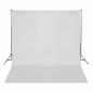 Preview: Fotostudio-Set mit Beleuchtung, Hintergrund und Reflektor