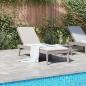 Preview: Sonnenliege Cappuccino-Braun 186x60x29 cm PP