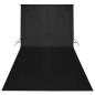 Preview: Fotostudio-Set mit Leuchten, Hintergrund und Reflektor