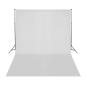 Preview: Fotostudio-Set mit Beleuchtung, Hintergrund und Reflektor