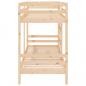 Preview: Etagenbett 75x190 cm Massivholz Kiefer