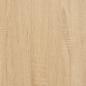 Preview: Schuhbank Sonoma-Eiche 102x32x50 cm Holzwerkstoff