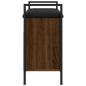 Preview: Schuhbank Braun Eichen-Optik 65,5x32x57,5 cm Holzwerkstoff