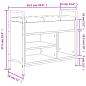 Preview: Schuhbank Braun Eichen-Optik 65,5x32x57,5 cm Holzwerkstoff