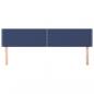 Preview: Kopfteile 2 Stk. Blau 80x5x78/88 cm Stoff