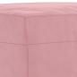 Preview: 4-tlg. Sofagarnitur mit Kissen Rosa Samt