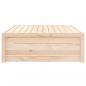 Preview: Gartenhocker 120x80 cm Massivholz Kiefer