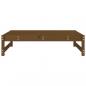 Preview: Gartenhocker Honigbraun 120x80 cm Massivholz Kiefer