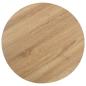 Preview: Bistrotisch Hellbraun 80 cm MDF