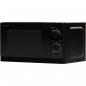 Preview: Sharp R200BKW Mikrowelle, 800 W, 20 Liter, 5 Stufen, Timer, schwarz