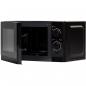 Preview: Sharp R200BKW Mikrowelle, 800 W, 20 Liter, 5 Stufen, Timer, schwarz
