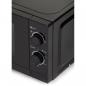 Preview: Sharp R200BKW Mikrowelle, 800 W, 20 Liter, 5 Stufen, Timer, schwarz