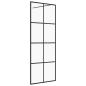 Preview: Duschwand für Begehbare Dusche mit Klarem ESG Glas 80x195 cm
