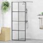 Preview: Duschwand für Begehbare Dusche mit Klarem ESG Glas 80x195 cm