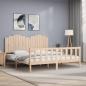 Preview: ARDEBO.de - Massivholzbett mit Kopfteil 180x200 cm