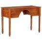 Preview: Schreibtisch mit Schubladen 110x50x76 cm Massivholz Akazie