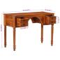 Preview: Schreibtisch mit Schubladen 110x50x76 cm Massivholz Akazie