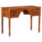 Preview: Schreibtisch mit Schubladen 110x50x76 cm Massivholz Akazie