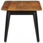 Preview: Couchtisch 110x50x40 cm Massivholz Mango und Eisen
