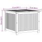 Preview: Gartenbox 75x75x58 cm Massivholz Akazie